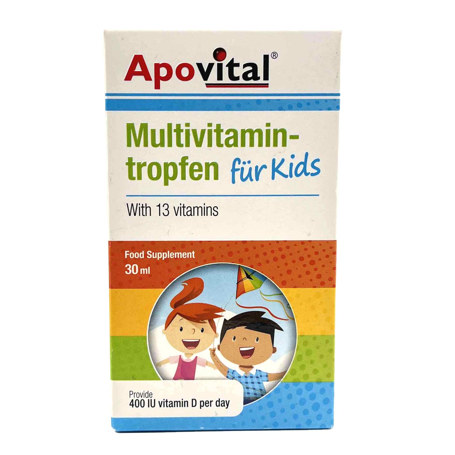 قطره مولتی ویتامین فور کیدز آپوویتال ApoVital Multivitamin For Kids
